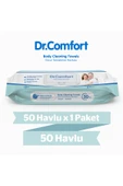 DR.COMFORT Vücut Temizleme Havlusu 50'li 1 Paket 50 Havlu - 1