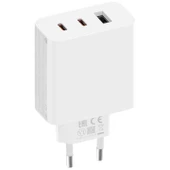 Xiaomi 67W GAN Charger 2C1A Adaptör + TYPE-C Kablo Şarj Cihazı Beyaz - 1