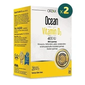 Ocean Vitamin D3 400 IU Oral Sprey 20 ml 2 Adet - 1