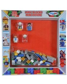 Mmx 105 Parça Kırmızı Zemin Yapı Blok ve 4 Figür Seti 02 034 thumbnail 1