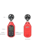 UNİ-T UT363 Mini Anemometre - Rüzgar Ölçer - 1