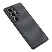 Galaxy S25 Ultra Kılıf Magsafe Şarj Özellikli Karbon Fiber Tasarımlı Redclick Elnino Kapak thumbnail 4