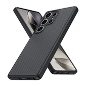 Galaxy S25 Ultra Kılıf Magsafe Şarj Özellikli Karbon Fiber Tasarımlı Redclick Elnino Kapak thumbnail 9