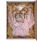 Premium Giysili Yumoş Peluş Ayıcık Buketi, Sevgiliye, Doğum Gününe Hediye thumbnail 3