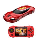 QASUL YARIŞ ARABASI GÖRÜNÜMLÜ F1 PSP RETRO NOSTALJİ MİNİ OYUN KUTUSU - 1