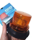 5 Adet Çakarlı Tepe Lambası 3 Modlu Çakmak Fişli Mıknatıslı 8-110v thumbnail 4