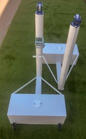 Adelinspor Gold TE-2 Alüminyum Seyyar Tenis Direği - 1