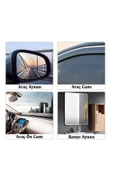 Oto Dış Ayna Yağmur Tutmaz Kaydırıcı Film 2 Adet - Çiftli Paket - 7