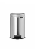 Brabantia Newıcon Matt Steel Pedallı Çöp Kutusu 3l thumbnail 1