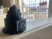 Lucky Turd Emoji Trophy Biblo Dekoratif Hediyelik Süs Eşyası - 1