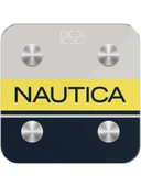 Nautica BT600 Bluetooth Vücut Analizli Yağ Kas Su Ölçer Akıllı Tartı Sarı - 1