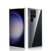 Samsung Galaxy S25 Ultra Kılıf Sert Pürüzsüz Şeffaf Droga Kapak thumbnail 3