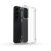 Samsung Galaxy S24 FE Kılıf Nitro Anti Shock Darbe Emici Köşe Korumalı Şeffaf Silikon Kapak thumbnail 5