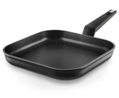 Titanium Serisi Kaplamalı Dövme Alüminyum Izgara Tavası  27cm - 1