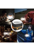 Katlanabilir Powerbank Özellikli Solar Enerjili Kamp Lambası - 4