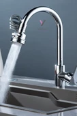 Yayke Yeni lavabo musluğu 360 Derece Dönme Filtresi Uzatma Tüpü Duş Su Tasarrufu Dokunun Evrensel Mutfak Alet Aksesuarları - 2