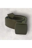 Anti Alerjik Tpu Plastik Tokalı Taktik Model Tarz Haki Renk Bez Kemer - 1