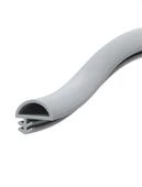 Amerikan Panel Kapı Fitili Yandan Tırnaklı D Fitil Ahşap Kapı Contası Krem Rengi 25 Metre 10mm thumbnail 1