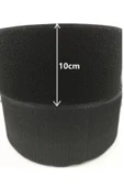 10 Cm Cırt Bant Siyah - 3