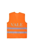 Vale Yazılı Turuncu Renk Reflektörlü Ikaz Yeleği X 3 Adet thumbnail 1