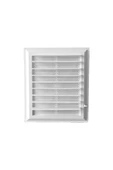 bautech BANYO WC PLASTİK PANJURLU HAVALANDIRMA MENFEZİ 45CM X 45CM - 1