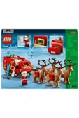 LEGO Noel Baba’nın Kızağı 40499 – 9 Yaş ve Üzeri Çocuklar için Minifigür ve Ren Geyiği - 4