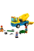 LEGO 60325  City - Beton Mikseri, 85 Parça, +4 Yaş - 2