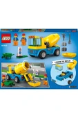 LEGO 60325  City - Beton Mikseri, 85 Parça, +4 Yaş - 7