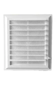 bautech BANYO WC Plastik PANJURLU HAVALANDIRMA MENFEZİ 40CM X 50CM - 1