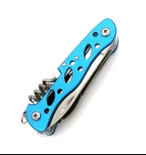 Valkyrie  Çok Amaçlı İsveç Outdoor Kamp Çakısı 111mm Büyük Boy - Paslanmaz Çelik mavi - 1