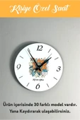 30 Farklı Model Kişiye Özel Saat - Ahşap Kalitesi ve Şık Tasarımlar, Futbol, Bohem, Türk Desenli - 1