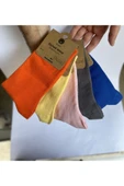 Elchee wear  Cotton Renkli Çorap 5'li thumbnail 4