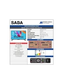 Saba SB32100 32" 81 Ekran Dahili Uydu Alıcılı HD Ready LED TV - 2