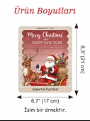 Çocuklar İçin Yürümeye Başlayan Çocuk Bulmaca Oyuncakları, Noel Oyuncakları, Montessori Oyunu - 1