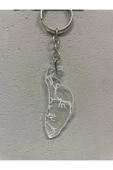 Pleksi Anatomik Kalp Çift Anahtarlığı - 3