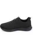 VOLİS Siyah Fileli Günlük Bağcıklı  Çocuk Sneaker Ayakkabı (36-40) - 3