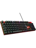 GameBooster GB-G44 RADIANCE Rainbow Aydınlatmalı 105 Mekanik Red Switch Oyuncu Klavyesi - 2