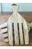 Salata Karıştırıcı Zeytin Ağacı 2li El Yapımı - 3