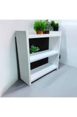 Çok amaçlı kurulumu hazır mutfak banyo ofis düzenleyici raf 1.sınıf mdf lam - 1