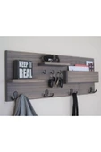 Woodddecor Ahşap Duvar Askılık Portmanto - 1