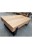 K-Industrial Orta Sehpa / Kütük Sehpa / Orta Kütük Sehpa / Orta Masa / Orta Kütük Masa / Salon Masa / Sehpa / Mas - 2