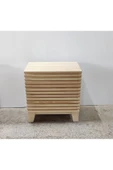 One Design Komodin 2 Adet Ahşap Masif Komodin 2’Li Komodin - 4