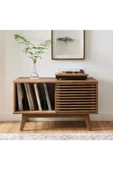 One Design Pikap Sehpası Ahşap Pikap Dolabı Ahşap Sürgülü Dolap 90X55X45 - 1