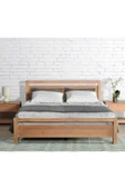 One Design Ahşap Karyola Masif Ağaç Karyola Çitf Kişilik Ahşap Karyola - 1