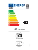 Saba SB50F351 50" 127 Ekran Uydu Alıcılı 4K Ultra HD Smart LED TV - 3