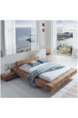 viesse home Masif Ahşap Karyola Yatak - 2