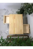 Edgo Ahşap Hazeranlı Orta Sehpa - 4