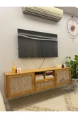 ŞafakMobilya Ahşap doğal hazeranlı çam masif tv ünitesi - 3