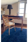 One Design Masif Çalışma Masası Ahşap Masa 3 Çekmeceli Masa 84X120X60 - 2