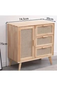 One Design Oyuncak Dolabı Ahşap Masif Dolap Hasır Dolap - 1